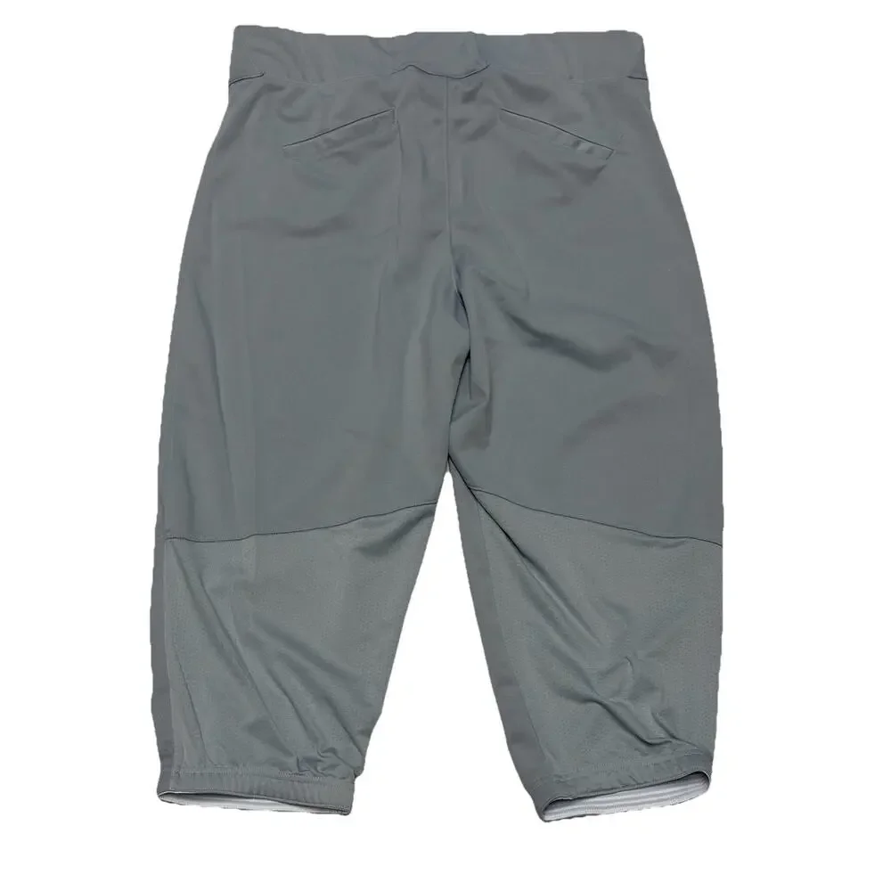 Nike Baseball Pants Vapor Select High Waist Knicker Mens Medium Grey BQ5400-052